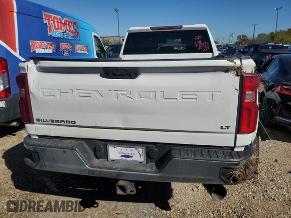2023 Chevrolet Silverado 3500HD LT with VIN 1GC4YTEY4PF104203, listed as a Copart auction lot 80585124 with 94,217 mi miles and Salvage Title. Bid and sale history available at carsss.com. Image 6.