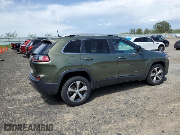 2020 Jeep Cherokee Limited с VIN 1C4PJMDX7LD554529, выставлен на аукционе Copart как лот 57330635 с пробегом 59 185 миль миль и Списание • Salvage title. История ставок и продаж доступна на DreamBid. Изображение 3.