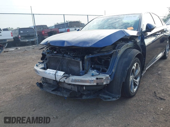 2020 Honda Accord EX with VIN 1HGCV1F42LA140775, listed as a IAAI auction lot 42491784 with 96,254 mi miles and . Bid and sale history available at DreamBid. Image 6.