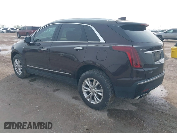 2021 Cadillac XT5 FWD Luxury with VIN 1GYKNAR44MZ184070, listed as a IAAI auction lot 41934265 with 60,596 mi miles and . Bid and sale history available at DreamBid. Image 3.