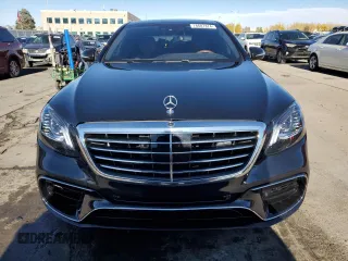2016 Mercedes-Benz S-Class AMG S 63 with VIN WDDUG7JB0GA235269, listed as a Copart auction lot 78687474 with 52,452 mi miles and Salvage Title. Bid and sale history available at carsss.com. Image 5.