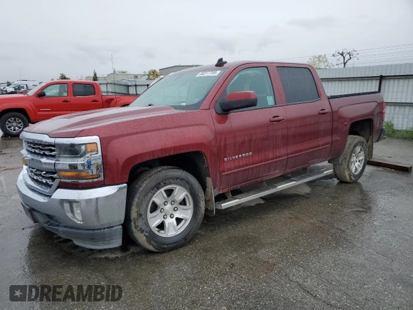 2017 Chevrolet Silverado 1500 LT with VIN 3GCPCREC2HG112108, listed as a Copart auction lot 49317755 with 96,753 mi miles and Salvage Title. Bid and sale history available at carsss.com. Image 1.