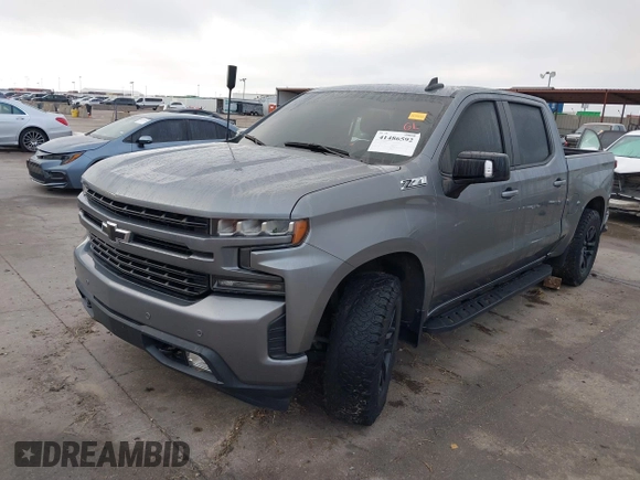 2021 Chevrolet Silverado 1500 RST with VIN 1GCUYEEL9MZ113053, listed as a IAAI auction lot 41486592 with 47,662 mi miles. Bid and sale history available at carsss.com. Image 19.