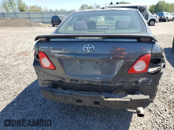 2010 Toyota Corolla with VIN 2T1BU4EE7AC476326, listed as a Copart auction lot 53885755 with 122,233 mi miles and Salvage title. Bid and sale history available at DreamBid. Image 6.