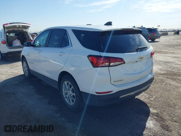 2023 Chevrolet Equinox LT with VIN 3GNAXUEGXPS210421, listed as a IAAI auction lot 41789846 with 36,841 mi miles and . Bid and sale history available at DreamBid. Image 3.