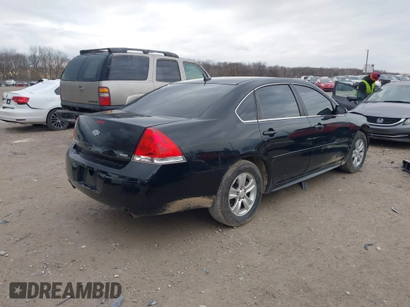 2014 Chevrolet Impala LS with VIN 2G1WA5E39E1136977, listed as a IAAI auction lot 41843947 with 122,709 mi miles and . Bid and sale history available at DreamBid. Image 4.