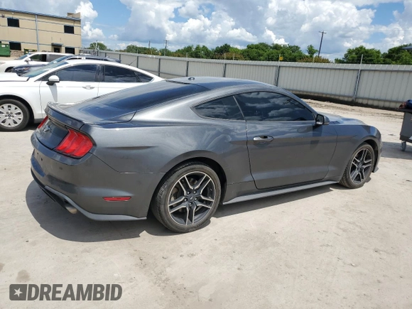 2020 Ford Mustang EcoBoost with VIN 1FA6P8TH4L5134805, listed as a Copart auction lot 55942155 with 93,729 mi miles and Clean title. Bid and sale history available at DreamBid. Image 3.