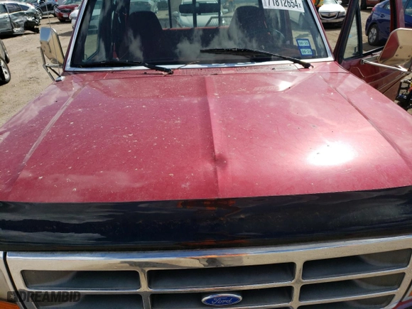 1995 Ford 3/4 Ton Trucks with VIN 1FTHX25G3SKA95726, listed as a Copart auction lot 71812654 with NaN miles and Salvage Title. Bid and sale history available at carsss.com. Image 11.