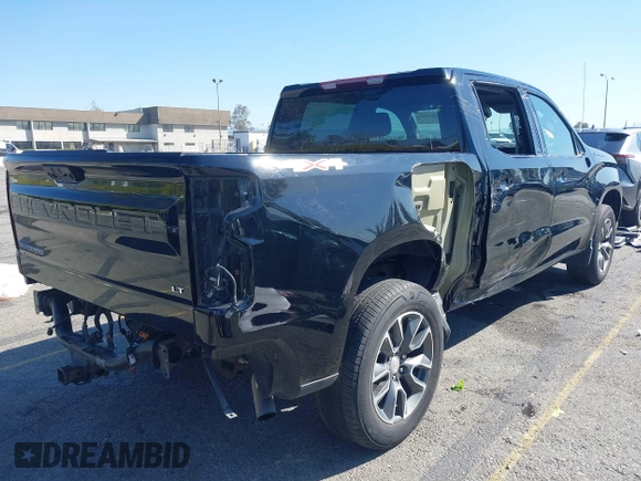 2023 Chevrolet Silverado 1500 LT with VIN 3GCPDKEK3PG189306, listed as a IAAI auction lot 41803281 with 29,182 mi miles. Bid and sale history available at carsss.com. Image 4.