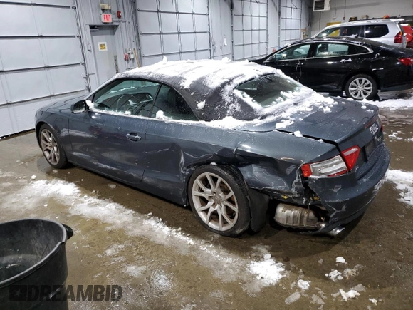 2010 Audi A5 Premium with VIN WAUCFAFH6AN023623, listed as a Copart auction lot 83347044 with 121,420 mi miles and Clean title. Bid and sale history available at DreamBid. Image 2.