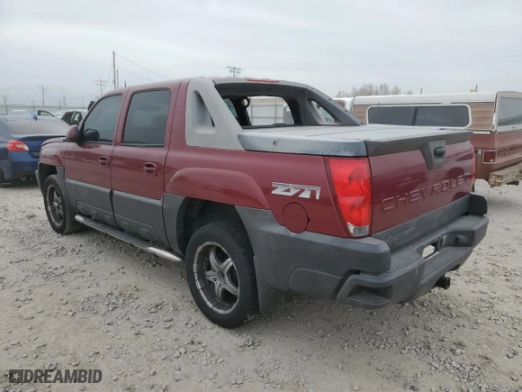 2004 Chevrolet Avalanche Z71 with VIN 3GNEK12T84G170855, listed as a Copart auction lot 51017005 with 189,205 mi miles and Salvage Title. Bid and sale history available at carsss.com. Image 2.