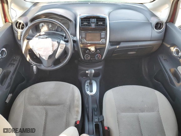 2015 Nissan Versa Note SV with VIN 3N1CE2CP2FL391749, listed as a Copart auction lot 87436364 with 89,763 mi miles and Salvage Title. Bid and sale history available at carsss.com. Image 8.