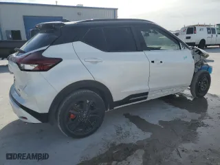 2024 Nissan Kicks SR with VIN 3N1CP5DV7RL496851, listed as a Copart auction lot 49432635 with 11,178 mi miles and Salvage Title. Bid and sale history available at carsss.com. Image 3.