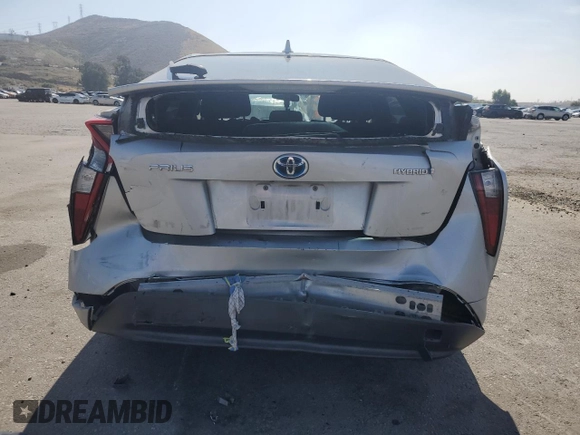 2016 Toyota Prius Two z VIN JTDKBRFU0G3003443, wystawiony jako Copart lot #55075345 z przebiegiem 183 167 mil mil oraz Szkoda całkowita • Salvage title. Historia ofert i sprzedaży dostępna na DreamBid. Obrazek 6.