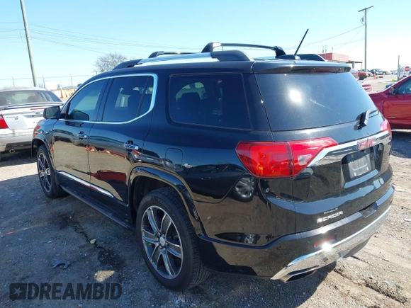2017 GMC Acadia Denali with VIN 1GKKNXLS9HZ158624, listed as a IAAI auction lot 41823104 with 160,958 mi miles and . Bid and sale history available at carsss.com. Image 3.