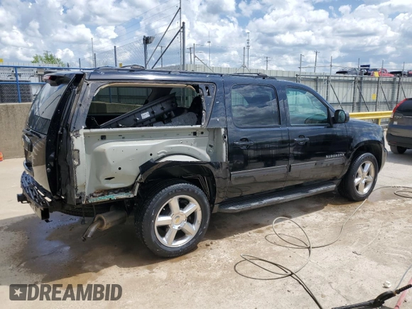 2014 Chevrolet Suburban LT with VIN 1GNSKJE77ER193143, listed as a Copart auction lot 54311935 with 171,407 mi miles and Salvage Title. Bid and sale history available at DreamBid. Image 3.
