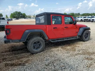 2023 Jeep Gladiator Sport z VIN 1C6HJTAG0PL556855, wystawiony jako Copart lot #57628425 z przebiegiem 18 141 mil mil oraz Szkoda całkowita • Salvage title. Historia ofert i sprzedaży dostępna na DreamBid. Obrazek 3.