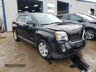 2015 GMC Terrain SLE with VIN 2GKALREK3F6353203, listed as a Copart auction lot 46621165 with 122,053 mi miles and Salvage Title. Bid and sale history available at DreamBid. Image 4.