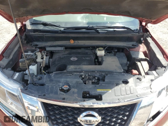 2015 Nissan Pathfinder SL with VIN 5N1AR2MM5FC663635, listed as a Copart auction lot 62075025 with 98,052 mi miles and Salvage title. Bid and sale history available at DreamBid. Image 12.