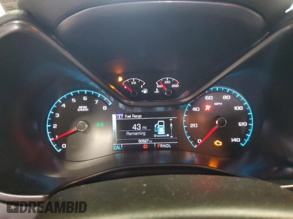 2018 Chevrolet Colorado 2WD LT with VIN 1GCGSCEAXJ1268299, listed as a Copart auction lot 60801215 with 50,527 mi miles and Salvage title. Bid and sale history available at DreamBid. Image 9.