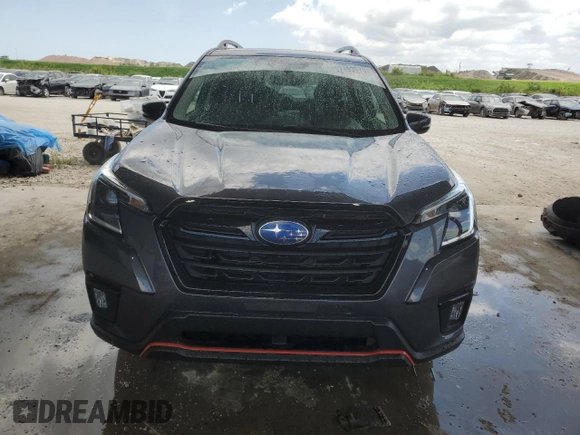 2023 Subaru Forester Special Sports with VIN JF2SKAJC9PH519062, listed as a Copart auction lot 57493575 with 11,588 mi miles and Salvage title. Bid and sale history available at DreamBid. Image 5.