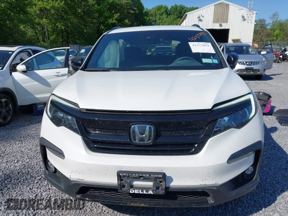 2022 Honda Pilot Sport with VIN 5FNYF6H36NB096342, listed as a IAAI auction lot 42377892 with 25,829 mi miles and . Bid and sale history available at DreamBid. Image 12.
