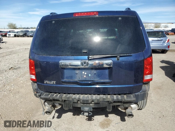 2014 Honda Pilot EX-L with VIN 5FNYF3H76EB025000, listed as a Copart auction lot 43550475 with 107,454 mi miles and Salvage Title. Bid and sale history available at carsss.com. Image 6.