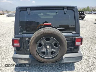 2023 Jeep Wrangler Willys with VIN 1C4HJXDN0PW631045, listed as a Copart auction lot 60109565 with 31,095 mi miles and Salvage title. Bid and sale history available at DreamBid. Image 6.