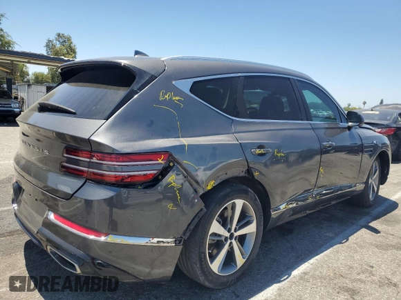 2021 Genesis GV80 с VIN KMUHB4SB1MU036701, выставлен на аукционе Copart как лот 64461735 с пробегом 54 990 миль миль и Списание • Salvage title. История ставок и продаж доступна на DreamBid. Изображение 3.
