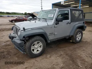 2015 Jeep Wrangler Freedom Edition with VIN 1C4AJWAG4FL714656, listed as a Copart auction lot 59166395 with 113,195 mi miles and Salvage title. Bid and sale history available at DreamBid. Image 1.
