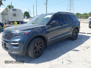 2023 Ford Explorer ST-Line with VIN 1FMSK7KH7PGB53387, listed as a IAAI auction lot 42279577 with 24,905 mi miles and . Bid and sale history available at DreamBid. Image 18.