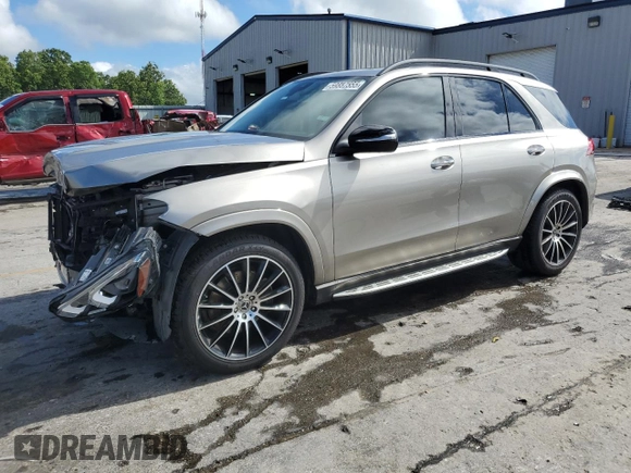 2020 Mercedes-Benz GLE 350 z VIN 4JGFB4KBXLA152839, wystawiony jako Copart lot #59857555 z przebiegiem 37 558 mil mil oraz Szkoda całkowita • Salvage title. Historia ofert i sprzedaży dostępna na DreamBid. Obrazek 1.