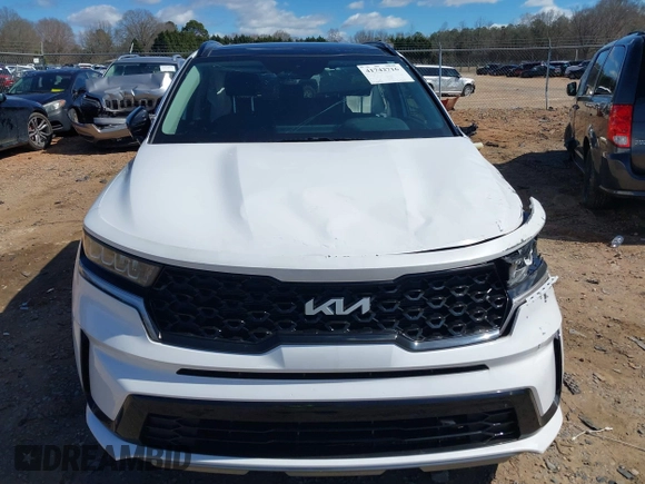 2023 Kia Sorento S with VIN 5XYRL4LC7PG238881, listed as a IAAI auction lot 41742716 with 7,094 mi miles and . Bid and sale history available at DreamBid. Image 12.