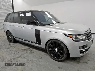 2017 Land Rover Range Rover HSE with VIN SALGS2FV3HA372373, listed as a Copart auction lot 63563735 with 107,473 mi miles and Clean title. Bid and sale history available at DreamBid. Image 4.