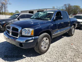 2005 Dodge Dakota Laramie with VIN 1D7HW58N35S158901, listed as a Copart auction lot 50382724 with 188,113 mi miles and Salvage Title. Bid and sale history available at DreamBid. Image 1.