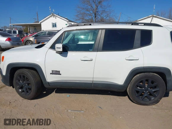 2018 Jeep Renegade Latitude with VIN ZACCJABB1JPH40117, listed as a IAAI auction lot 41676837 with 166,858 mi miles and . Bid and sale history available at DreamBid. Image 15.
