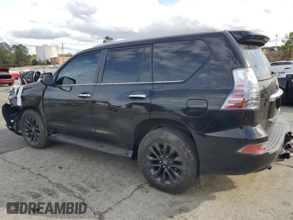 2021 Lexus GX with VIN JTJAM7BX4M5285688, listed as a Copart auction lot 47777425 with 40,161 mi miles and Salvage Title. Bid and sale history available at carsss.com. Image 2.