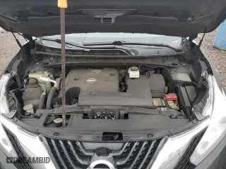 2015 Nissan Murano SL with VIN 5N1AZ2MH1FN208580, listed as a Copart auction lot 51736635 with 74,962 mi miles and Salvage Title. Bid and sale history available at carsss.com. Image 13.