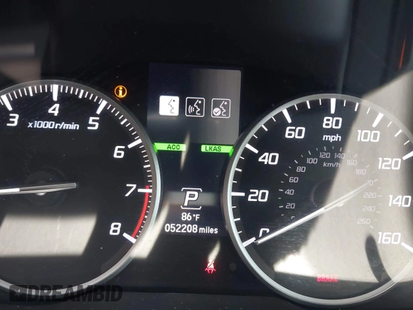 2020 Acura ILX Premium with VIN 19UDE2F79LA001599, listed as a IAAI auction lot 42167075 with 52,208 mi miles and . Bid and sale history available at DreamBid. Image 14.