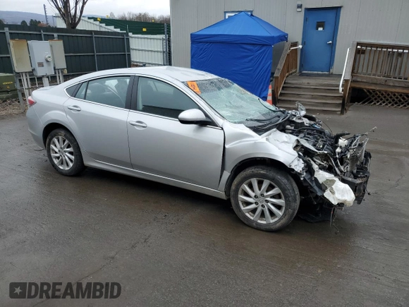 2012 Mazda 6 i Touring with VIN 1YVHZ8DH4C5M09904, listed as a Copart auction lot 51524245 with Not Provided miles and Salvage Title. Bid and sale history available at DreamBid. Image 4.