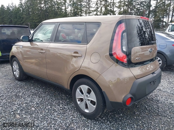 2015 Kia Soul with VIN KNDJN2A27F7164461, listed as a IAAI auction lot 41692386 with 92,359 mi miles. Bid and sale history available at carsss.com. Image 3.