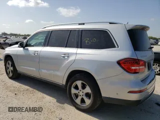 2017 Mercedes-Benz GLS with VIN 4JGDF6EE3HA786062, listed as a Copart auction lot 60700013 with 83,123 mi miles. Bid and sale history available at carsss.com. Image 2.