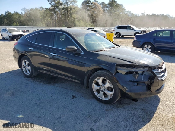 2010 Honda Accord Crosstour EX-L with VIN 5J6TF1H57AL011296, listed as a Copart auction lot 50495385 with 192,282 mi miles and Salvage Title. Bid and sale history available at carsss.com. Image 4.