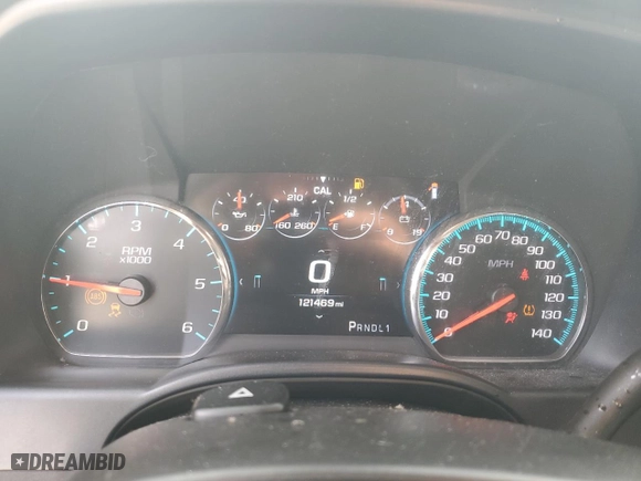 2017 GMC Sierra 2500HD Denali with VIN 1GT12UEGXHF169804, listed as a Copart auction lot 43223325 with 121,469 mi miles and Salvage Title. Bid and sale history available at carsss.com. Image 9.