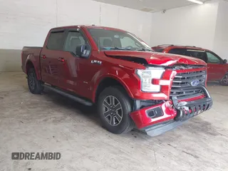 2015 Ford F-150 XLT with VIN 1FTEW1EG8FFC25479, listed as a IAAI auction lot 42010036 with 92,958 mi miles. Bid and sale history available at carsss.com. Image 1.