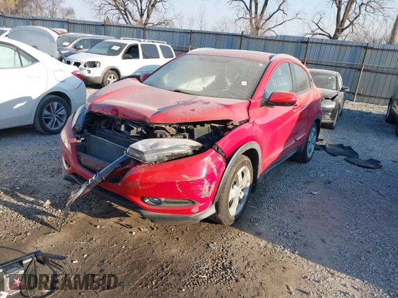 2016 Honda HR-V EX-L w/Navi with VIN 3CZRU6H73GM730163, listed as a IAAI auction lot 41716262 with 44,962 mi miles. Bid and sale history available at carsss.com. Image 17.