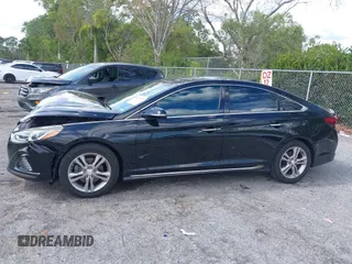 2018 Hyundai Sonata SEL with VIN 5NPE34AF3JH647018, listed as a IAAI auction lot 41687419 with 97,561 mi miles and . Bid and sale history available at DreamBid. Image 14.