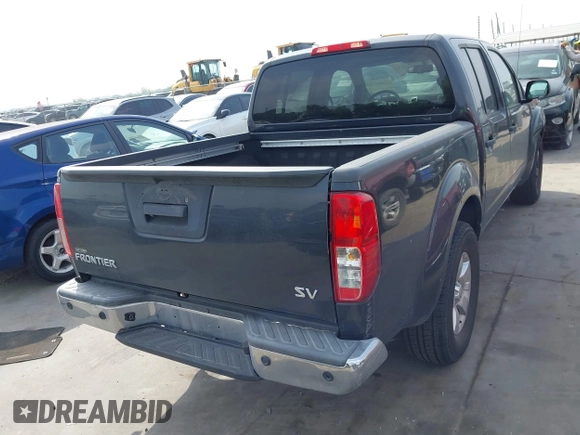 2013 Nissan Frontier SL with VIN 1N6AD0ER1DN753347, listed as a IAAI auction lot 42306948 with 96,371 mi miles and . Bid and sale history available at DreamBid. Image 4.