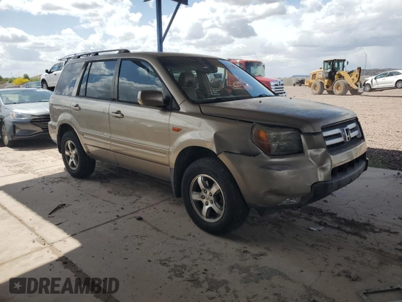 2007 Honda Pilot EX-L with VIN 5FNYF18537B020214, listed as a Copart auction lot 51494905 with 231,880 mi miles and Salvage Title. Bid and sale history available at DreamBid. Image 4.