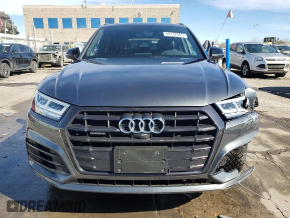 2019 Audi Q5 Prestige with VIN WA1FNAFY1K2021794, listed as a Copart auction lot 46272665 with 38,866 mi miles and Salvage Title. Bid and sale history available at carsss.com. Image 5.